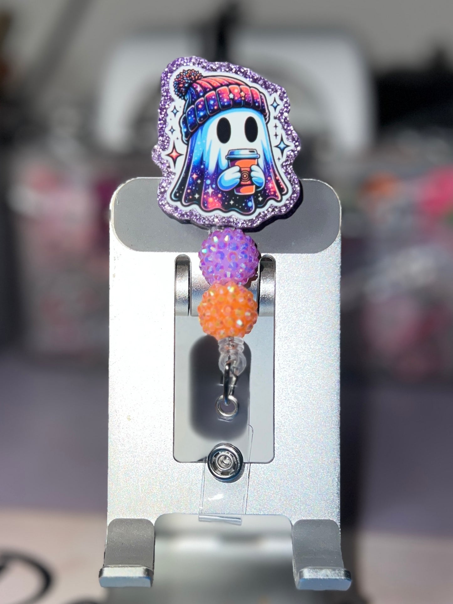 Badge Reels with Beads