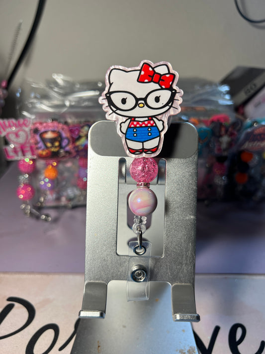 Badge Reels with Beads