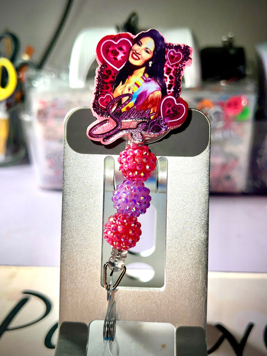 Badge Reels with Beads